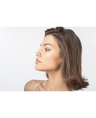 Solid 14k Yellow Gold Cubic Zirconia 3mm Flower Nose stud