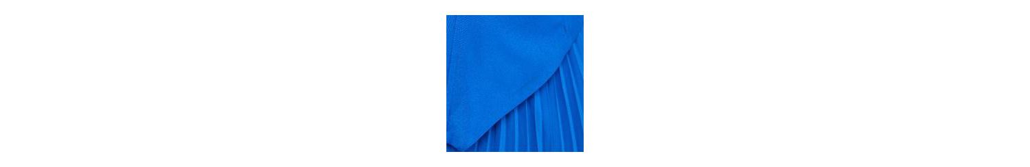 Women's Bandeau Bodice Pleated Midi Dress