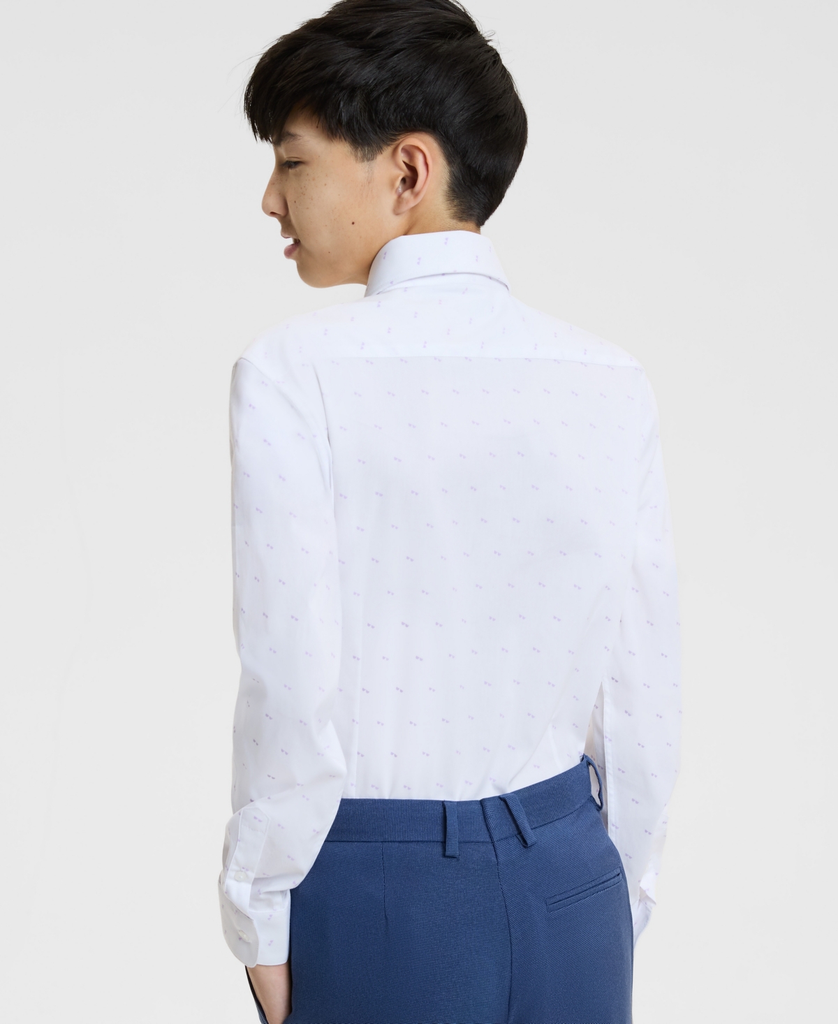 Kenneth Cole Reaction Boys' 8-20 Collared Dress Shirt