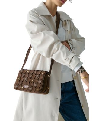 Liv Small Floral Embellished Crossbody Bag