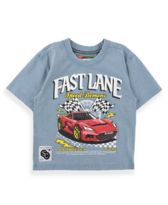 Boys' 2T-7 Crewneck T-Shirt and Shorts, 2-Piece Set