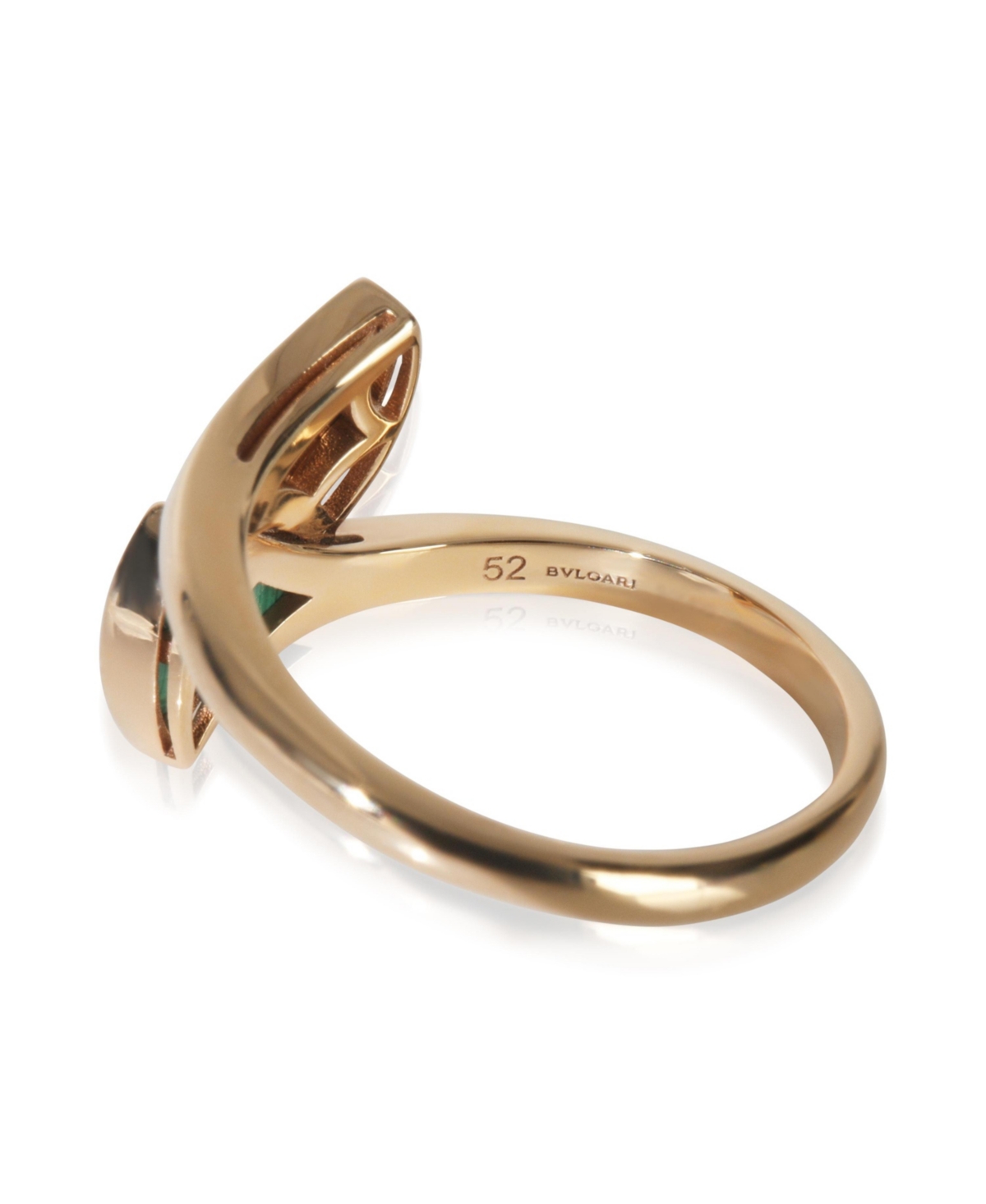 Bvlgari Gold Malachite and Diamond Diva's Dream Ring