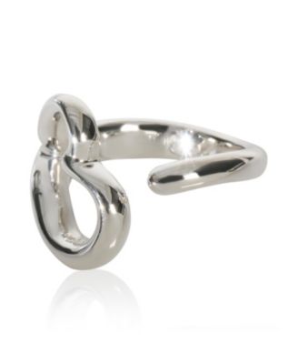 Sterling Elsa Peretti Open Heart Ring