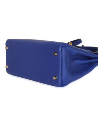 Pre-Owned Herm&egrave;s Electrique Togo Retourne Kelly 28 GHW