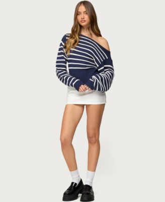 Women's Mika Off Shoulder Oversized Sweater