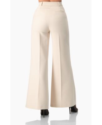 Women's Wide-Leg Straight Pants