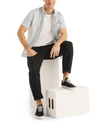 Men's Short Sleeve Stripe Shirt