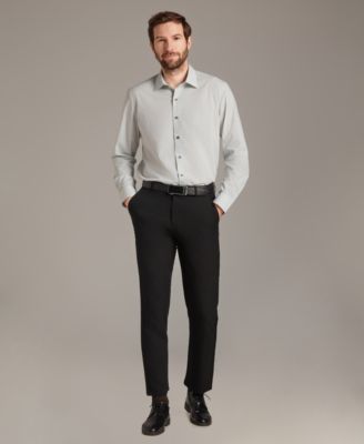 Men's Regular Fit Micro Dot Dress Shirt