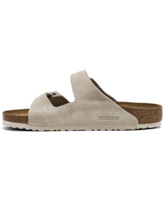 Men's Arizona Suede Leather Soft Footbed Sandals from Finish Line