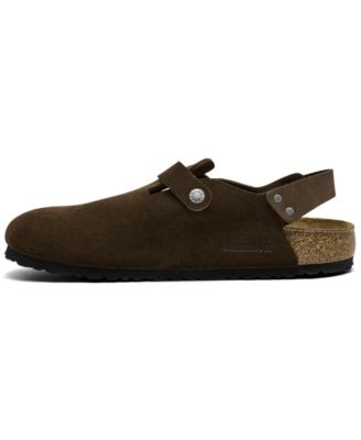 Men's Tokio Suede Leather Clogs from Finish Line