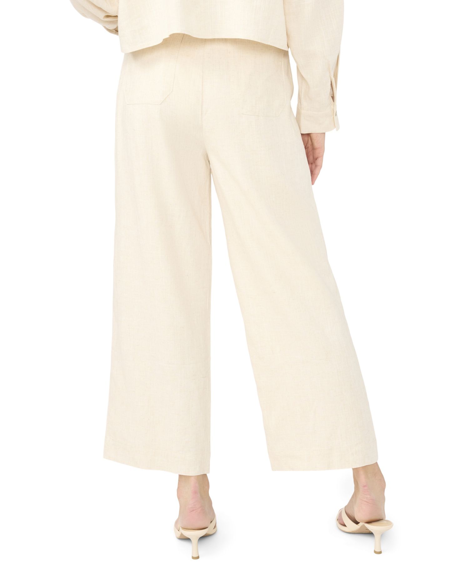Women's Wide-Leg Ankle-Length Pants