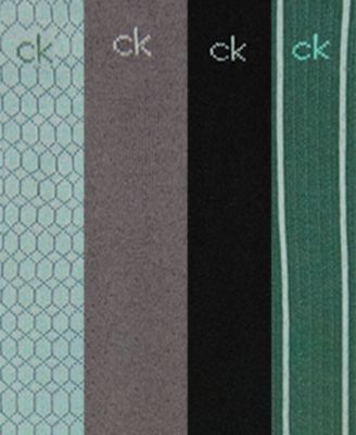 Men's Cotton Dress Crew Socks, 4-Pack