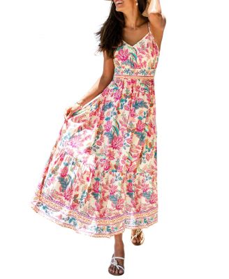 Women's Cherubim Paisley Maxi Beach Dress