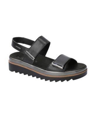 women's Dominica Platform Sandal - Full-Grain Leather