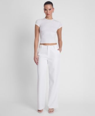 Women's Classic Column Straight Trousers