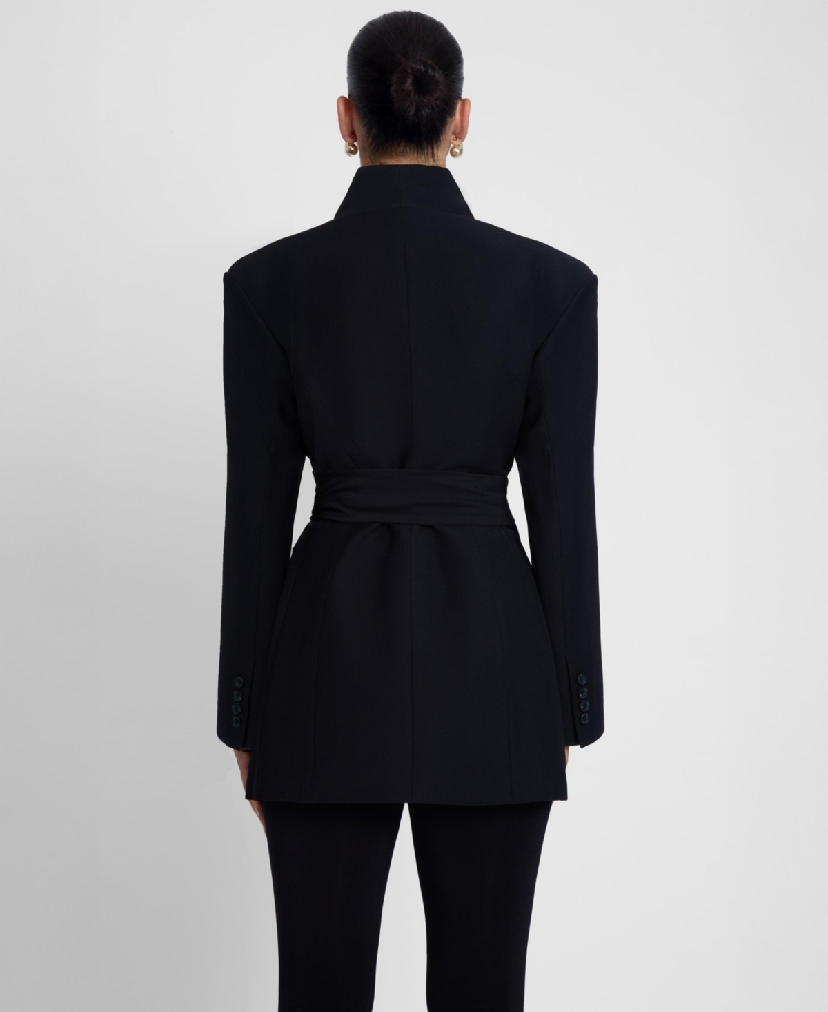 Leau Women's Cairo Hourglass Belted Coat