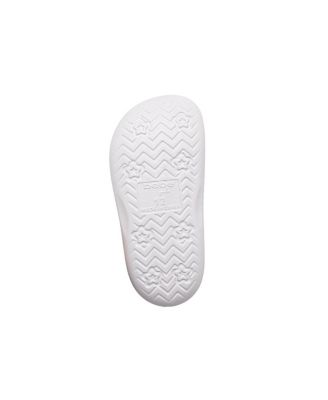 Little Girls EVA Clog with Chain with Logo Grosgrain Ribbon and Charms