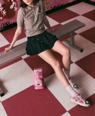 Faux Stone Golf Charm Mother of Pearl Strand Bracelet