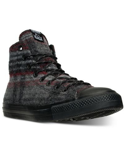 Converse Men's Chuck Taylor All Star Hi Woolrich Casual Sneakers