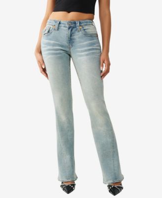 Women's Joey Mid-Rise Flare Big T Flap Jeans