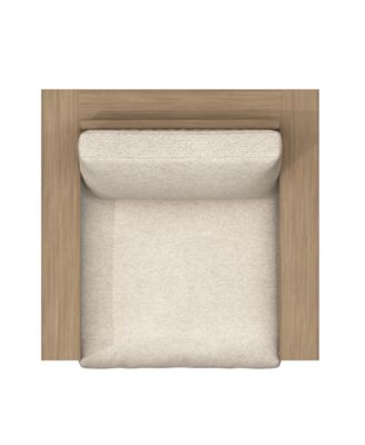 Mansfield 35" Olefin Outdoor Swivel Club Chair