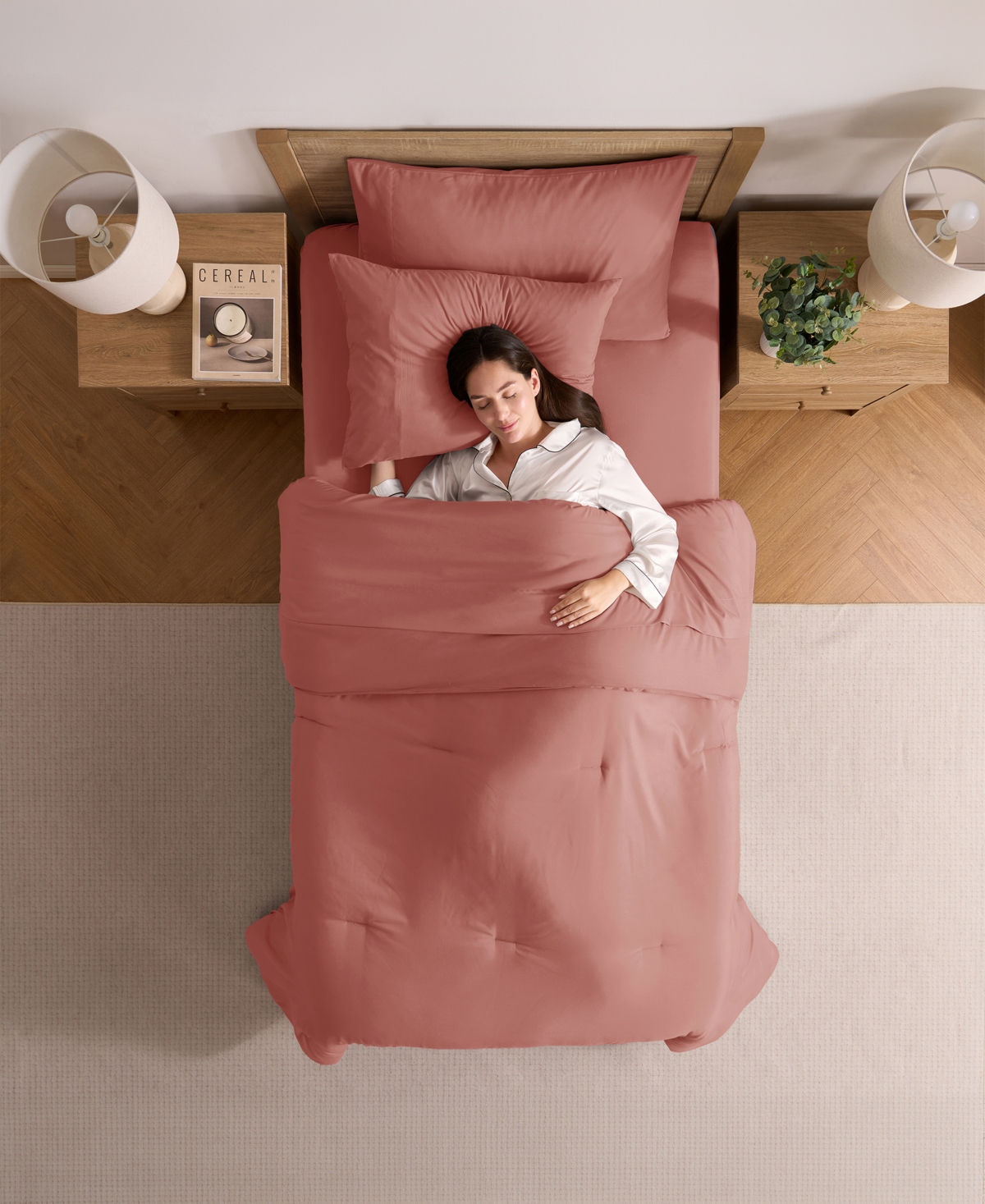 Nestl Luxury Soft Modern Design 5-Pc. Comforter Set