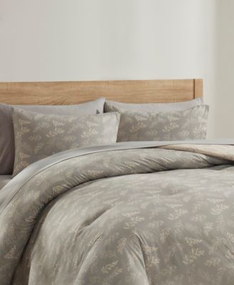 Luxury Soft Botanical Design 7-Pc. Comforter Set, Queen