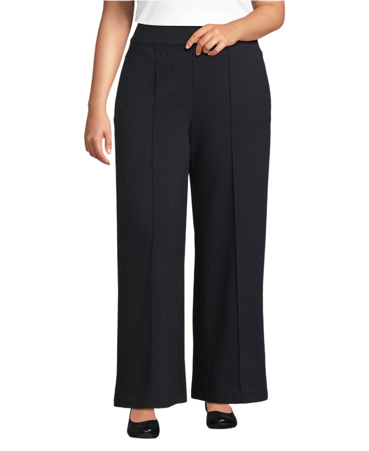 Plus Size Starfish High Rise Palazzo Pants