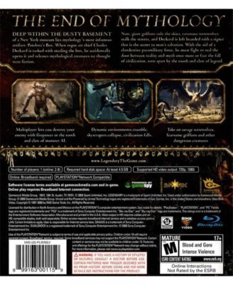 Legendary - Playstation 3