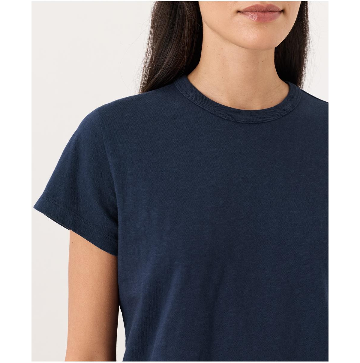 Pact Women's Organic Cotton Slub Crewneck Tee