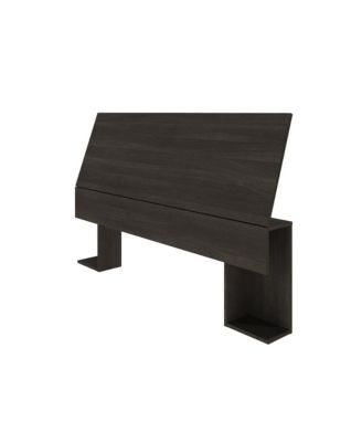 Storage Headboard, Full, Ebony