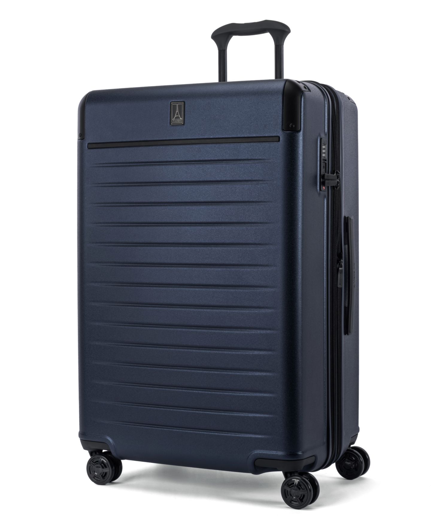 Чемодан Travelpro Platinum Elite Large Hardside Check-In Spinner, цвет: Тёмно-синий — фото 2