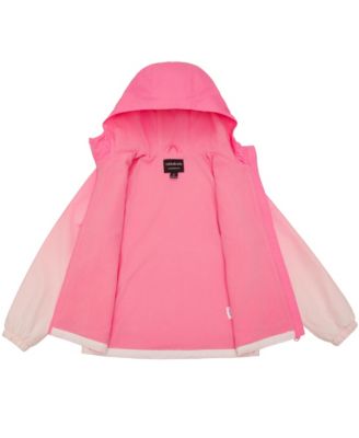 Girls Lightweight Fleece-Lined Windbreaker
