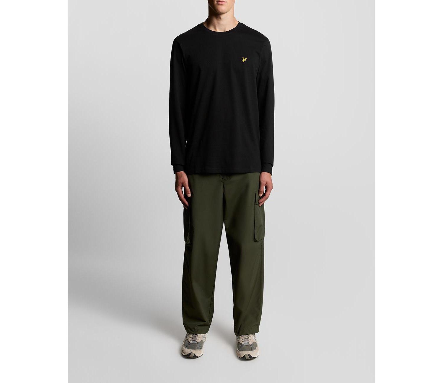 Men's Plain Long Sleeve T-Shirt