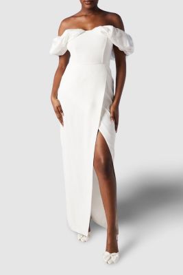 Women's Corset Sleeve Wedding Dress