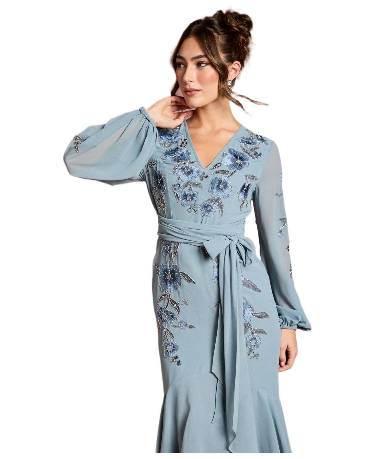 Coast Women's Embellished High Low Maxi Dress