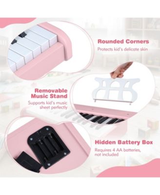 30-Key Kids Digital Piano with Music Stand, Ideal for 3+ Years Old Beginners