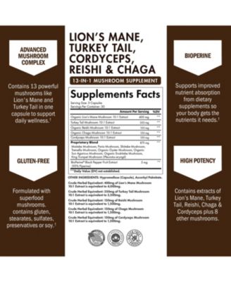 Mushroom Complex Capsules, 90ct