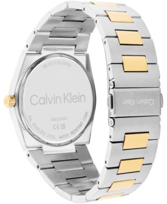 Men's CK Empower Two Tone Stainless Steel Bracelet Watch, 40mm