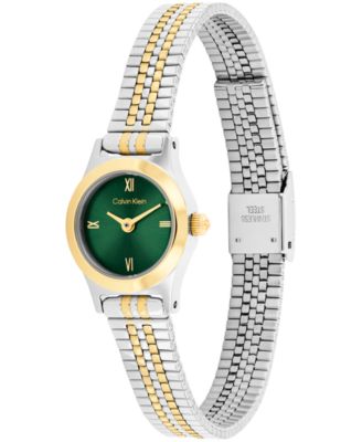 Women's CK Contemporary Two Tone Stainless Steel Bracelet Watch, 18mm