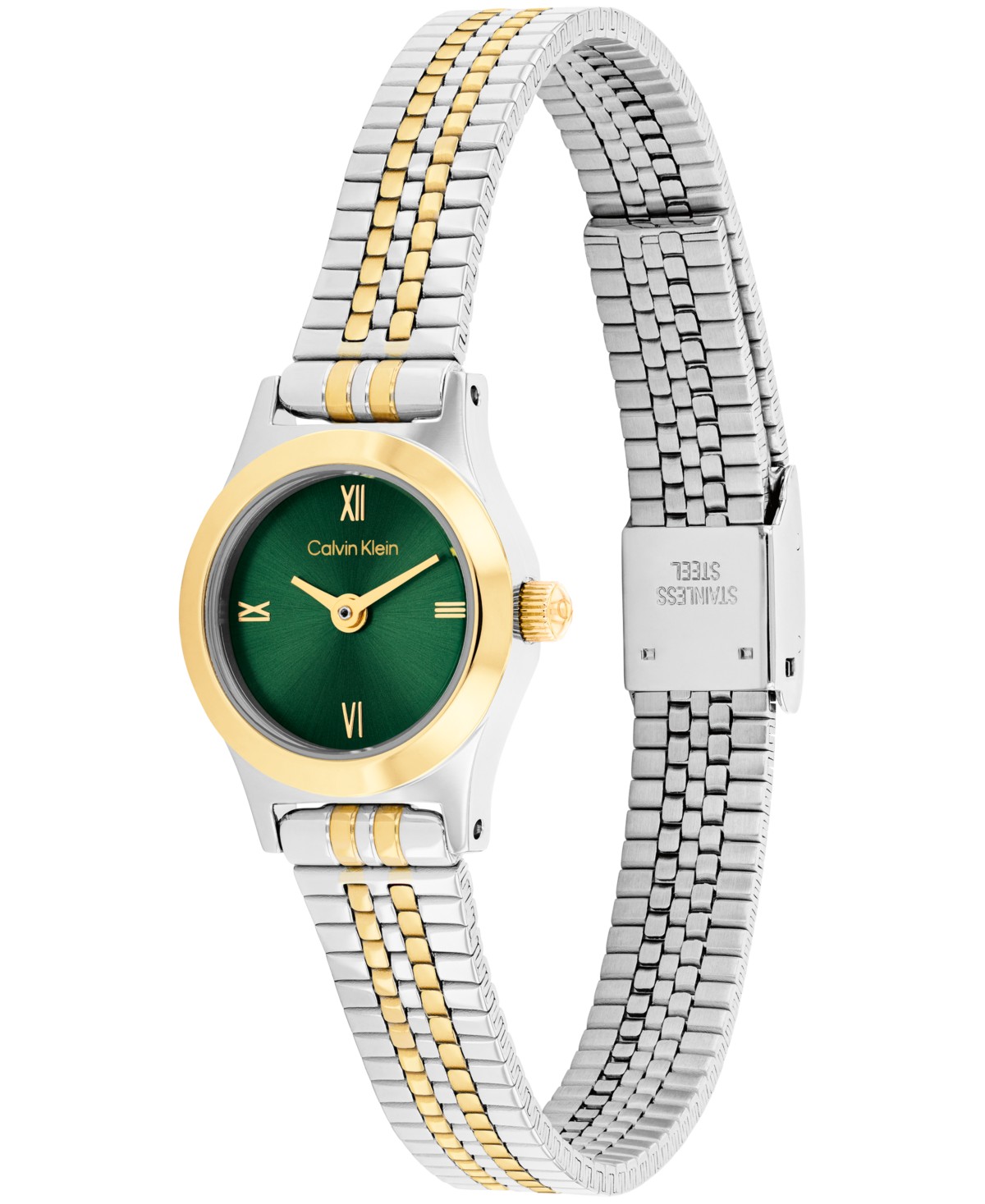 Женские часы Calvin Klein Women's CK Contemporary Two Tone Stainless Steel Bracelet Watch, 18mm — фото 3