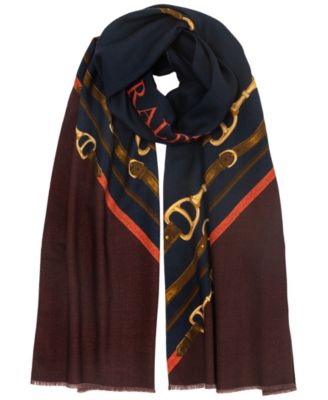 Diagonal Belting Oblong Scarf