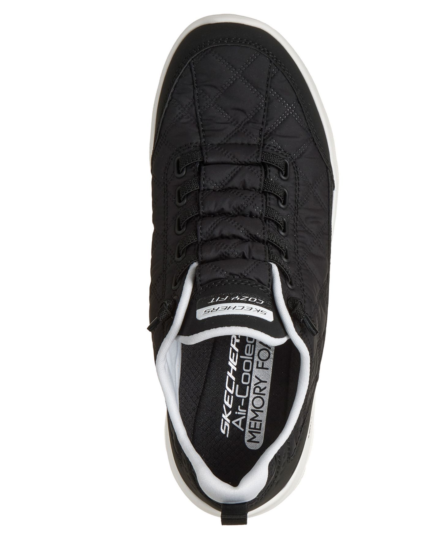 Женские кроссовки Skechers Summits Contour Foam - Cozy Fit Walking, цвет: Чёрный — фото 5