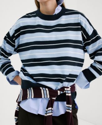 Women's Knit Striped Sweater