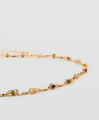 Women's Beaded Chain Belt