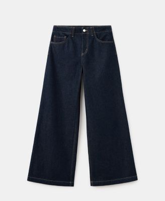 Women's Wide Leg Mid-Rise Jeans
