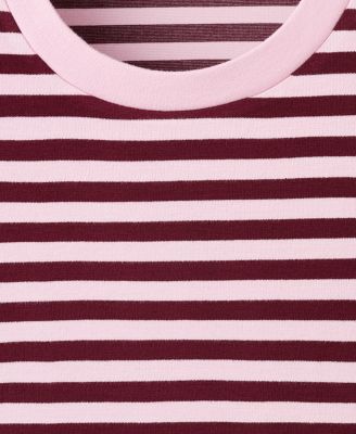 Women's Striped Short-Sleeved T-Shirt