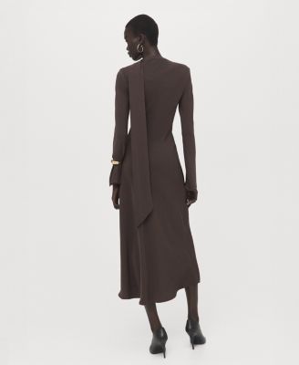 Women's A-Line Foulard Dress