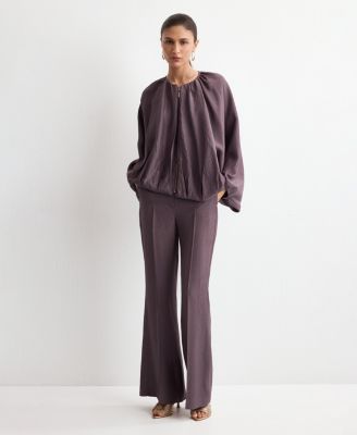 Women's Oversized Bomber Jacket