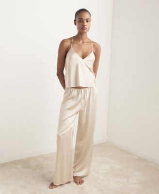 Women's Silk Pajama Top